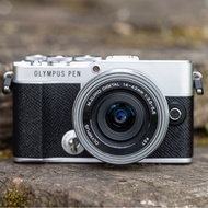 [New] Olympus PEN EP-7 Twin lens kit 14-42mm & 40-150mm lens Fullbox micro four third mirrorless cam