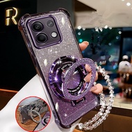 Phone Case for Motorola MOTO G86 G84 G72 G60 G56 G24 G05 5G 4G Bling Handphone Casing with 3D Ring S