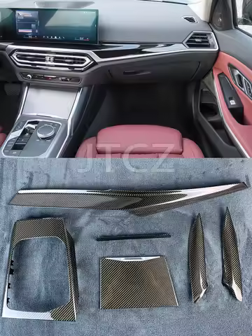 2021 2022 2023 2024 For BMW G20 G21 G22 G23 G26 LCI G87 M340i 430 M2 carbon fiber interior dashboard