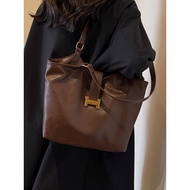 Beg tangan besar christy ng bucket Bag Women's High-End Fashion Class Commuter Handbag