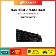 Logitech G512 GX RGB Tactile Mechanical Keyboard (Brown Switch)