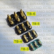 TB6 TB5 TB4 TB3 Dynamo Terminal - Brass Jumper Block Electro Motor