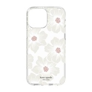 KATE SPADE NEW YORK PROTECTIVE HARDSHELL เคส IPHONE 13 PRO MAX - HOLLYHOCK FLORAL CLEAR