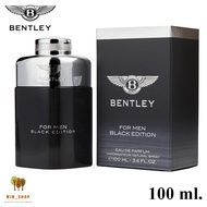 Bentley For Men Black Edition Bentley for men EDP 100 ml. น้ำหอมแท้ พร้อมกล่องซีล