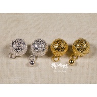 [Yujinfang Hand-Made Materials] S925 International Sterling Silver Palace Bell Pendant Beaded Can Be