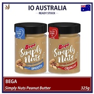 Bega Simply Nuts Peanut Butter Australia 325g