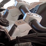 New 1 pair Motorcycle Accessories Silver Handlebar Riser Bar Mount Handle Clamp For Voge 900 DSX DSX