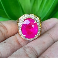 CINCIN BATU PERMATA MIRAH RUBY CATAM SUPER