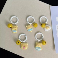 Ins Cute Bear Cake Keychain Key Rings Pendant Accessory As Gift