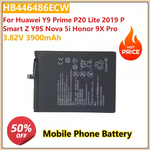 For Huawei Y9 Prime P20 Lite 2019 P Smart Z Y9S Nova 5i Honor 9X Pro Replacement Mobile Phone Batter