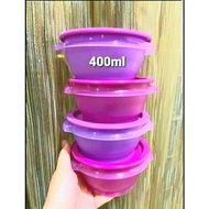 one touch bowl tupperware 400 ml