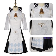 Genshin Impact Heytea Ganyu Shenhe Anime Themed Cheongsam Costume