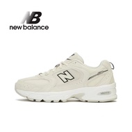 ของแท้100% New Balance NB MR530SH รองเท้า แฟชั่น ญ  AUTHENTIC PRODUCT DISCOUNT รองเท้าผ้าใบลําลอง สีขาว สีฟ้า Official genuine Mens and Womens Running Shoes
