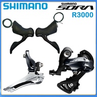 Shimano SORA R3000 Groupset 2x9 Speed Road Bike ST+FD+RD R3000 Shifter Control Lever Rear Derailleur
