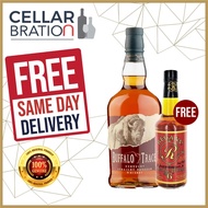 Buffalo Trace Kentucky Straight Bourbon Whiskey 700ml [FREE 1 x Regans' Orange Bitters 296ml]