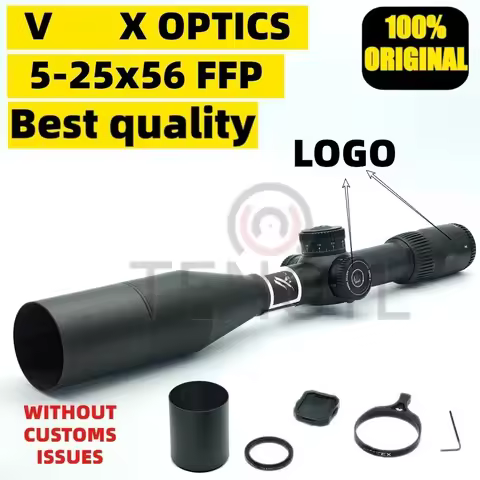 Original Optics 5-25X56 First Focal Plane (FFP) Scope EBR-7C (MRAD) Reticle 34mm Tube Nitrogen Push 