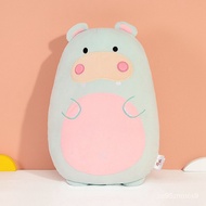 ⭐Affordable⭐40/60cm Cartoon Animal Plush Toy Stuffed Kawaii Squishy Pillow Hippo Panda Bear Dino Cat Deer Pig Duck Decor