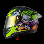 หมวกกันน็อค RD รุ่น Random CZ-R ลายโจ๊กเกอร์ *ลายใหม่ล่าสุด*