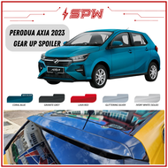 Perodua Axia 2023 Gear Up Spoiler Rear Spoiler Lip New Axia ABS With Paint 2023 2024 GU