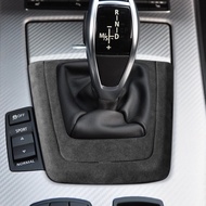 Suitable for 09-15BMW/Z4 Gear Panel Suede Car Modification Decoration Bright Black Car Interior Modi