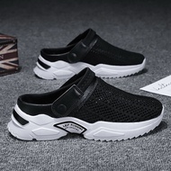 [size39-44] Men's Causal shoes mesh Slip-on Shoes Half shoes for men