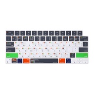 MOSISO キーボードカバー MacBook Air 15インチ M3 A3114 M2 A2941/Air 13.6 A3113 A2681/Pro 14/16 M4 M3 M2 M1、Mac O