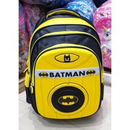 Marisa / Trolley Bag Boys Push Bag Boys Bag Rod Lq642 Trolley Wheel Bag Kids School Trolley Sd Trolley Handle / Almunium Jagoan Batman Body