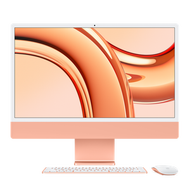 Apple - Apple 翻新產品 24 吋 iMac Apple M3 晶片配備 8 核心 CPU 及 10 核心 GPU - 橙色