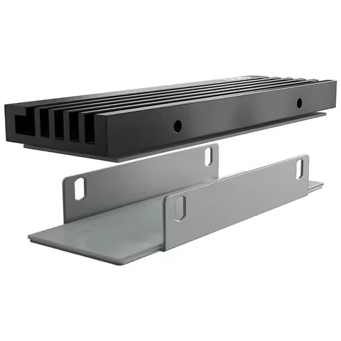 M.2 SSD Heat Sink Aluminum Alloy SSD Cooler with Thermal Pad Solid State Drive Cooler for NVME M.2 2