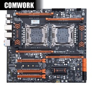 เมนบอร์ด HUANANZHI X99 F8D E-ATX LGA 2011-3 DUAL CPU WORKSTATION SERVER MAINBOARD MOTHERBOARD CPU XEON COMWORK