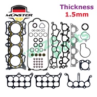 Münster Head Top Gasket Set 061A1-PTO-000 For Honda Accord SM4 2.0 SC SOHC SingleCam F20A (Metal - 1