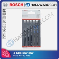 BOSCH 2608667857 JIGSAW BLADE WOOD/ METAL ( T119BO X1 T119BO X1 T111C X1 T118A X 1 T118B X1 )
