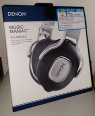 DENON (AH-MM300) On-Ear Headphone 天龍 頭戴式耳機 (全新)