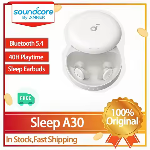 Soundcore Sleep A30 Wireless Bluetooth Earphones -30dB High-Frequency Noise Reduction ANC Small Earp