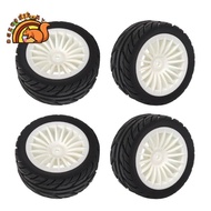 4Pcs Rubber Tires Tyre Wheel for SG1603 SG1604  1603  UD1601 UD1602 UD1603 UD1604 1/16 RC Car Upgrad