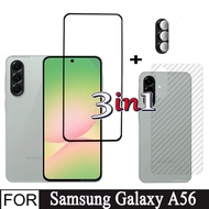 3 in 1 Tempered Glass Film for Samsung Galaxy A56 Screen Protector for Samsung A16 A26 A36 Front Gla