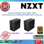 NZXT C1200 & C1000 GOLD (2024) 1200W / 1000W 80 PLUS GOLD Fully Modular Power Supply (PCIe 5.0)