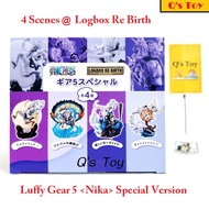 Set งานฉากลูฟี่ เกียร์ 5 [มือ 1] Logbox Special ของแท้ -  4 Set Logbox Re Birth Luffy Gear 5 Megahouse Onepiece วันพีช