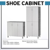 Shoe Cabinet Shoe Rack Tall Shoe Storage Cabinet 2 Swing Door