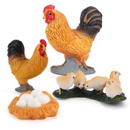 Life Cycle of Chicken Toys Realistic Farm Animals Life Cycle Figurines Set Preschool Animals Figures