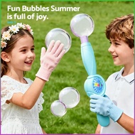 [Magic Smoke Effect] Handheld Bubble Machine - Electric Magic Wand/Bubble Gun