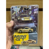 Mini GT 961 Toyota Supra Top secret Gold