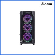 ☸ ✿ ☩ RAKK DULUS Gaming PC Case Black / RAKK DULUS PC Case | MARIS PRO CHASSIS FAN 3-in-1 KIT