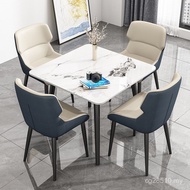Table Chair Slate Square Venue Negotiation Combination Dining Table Feng Dining Table Deli Modern Si