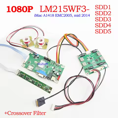 For 21.5“ iMac A1418 LM215WF3-SDD1 LM215WF3-SDD2 Control Board 2012 1920*1080 30P HDMI VGA LCD Displ