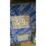 SDS WAFER HEAD 10X25 ROOFING SCREWS ACP LIGHT STEEL GYPSUM BOLTS