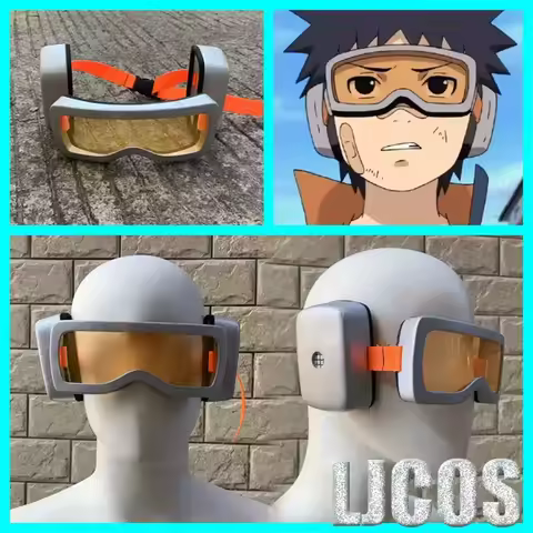 Uchiha Obito Childhood Cosplay Glasses Goggles Anime Prop Accessories Halloween