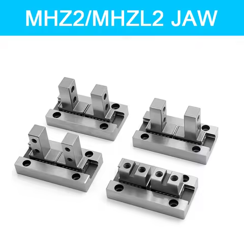 NEW type MHZ2 MHZL2 finger cylinder claw head MHZ2 MHZL2-10D 16D 20D 25D 32D 40D Parallel Claw Rail