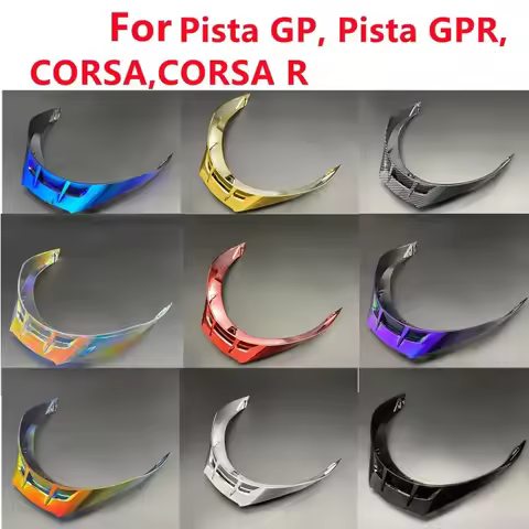 Refit Helmet Rear Spoiler for AGV Pista GP, Pista GPR, CORSA,CORSA R Tail Spoiler Colorful Capacete 