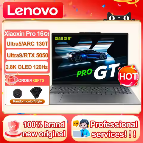 2025 Lenovo Xiaoxin Pro 16 GT Ultra5-225H/ARC 130T Ultra9-285H/RTX 5050 16inch 2.8K OLED 120Hz Scree